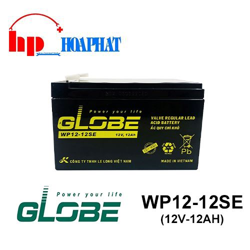 Ắc Quy Globe WP12-12 (12V-12Ah)