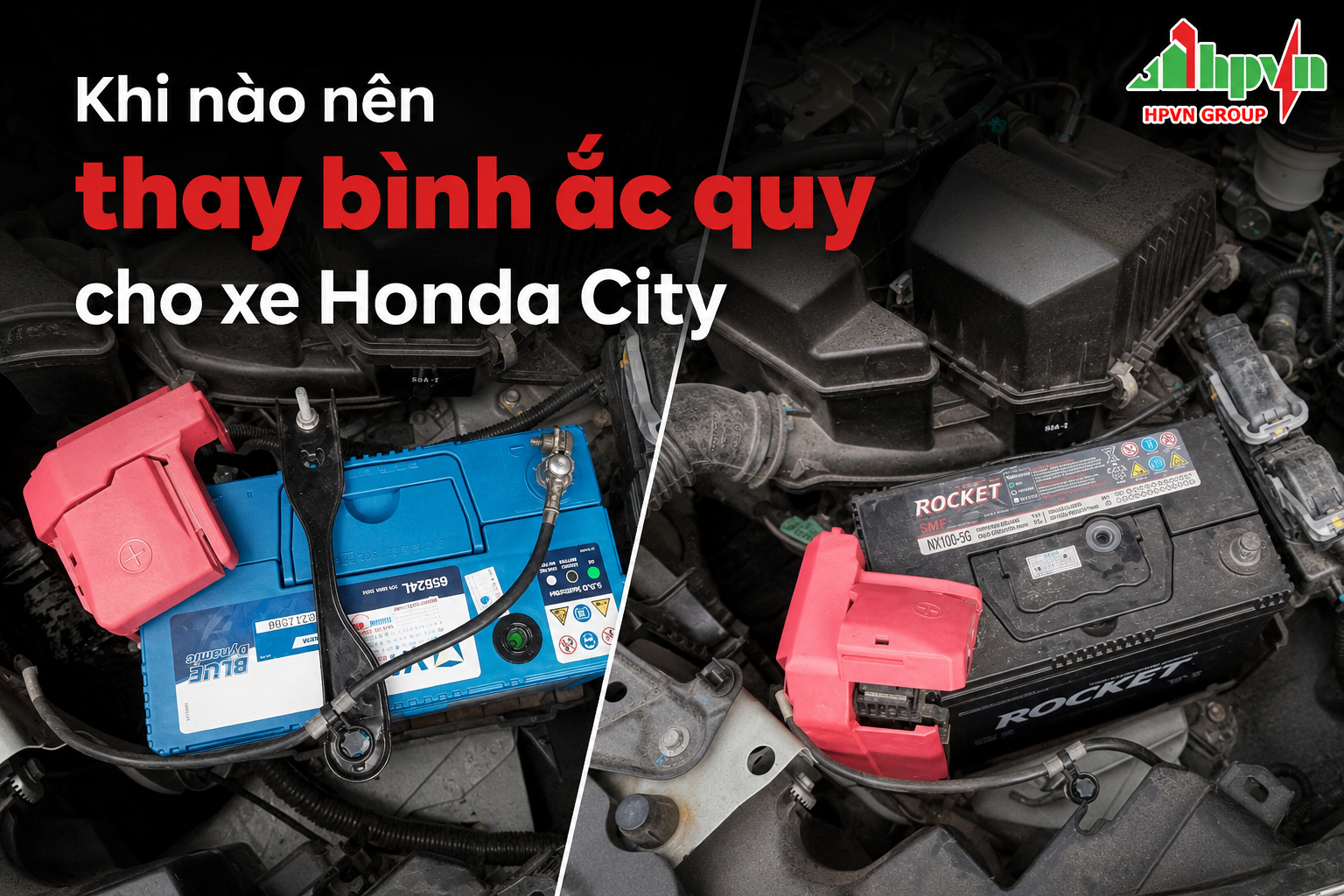 Khi nào nên thay bình ắc quy cho xe Honda City 