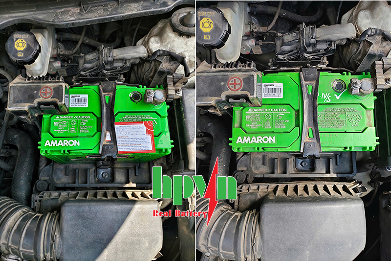 lắp đặt bình ắc quy Amaron chính hãng tại HPVN