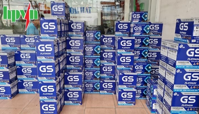 sản phẩm bình ắc quy gs chính hãng tại hpvn group