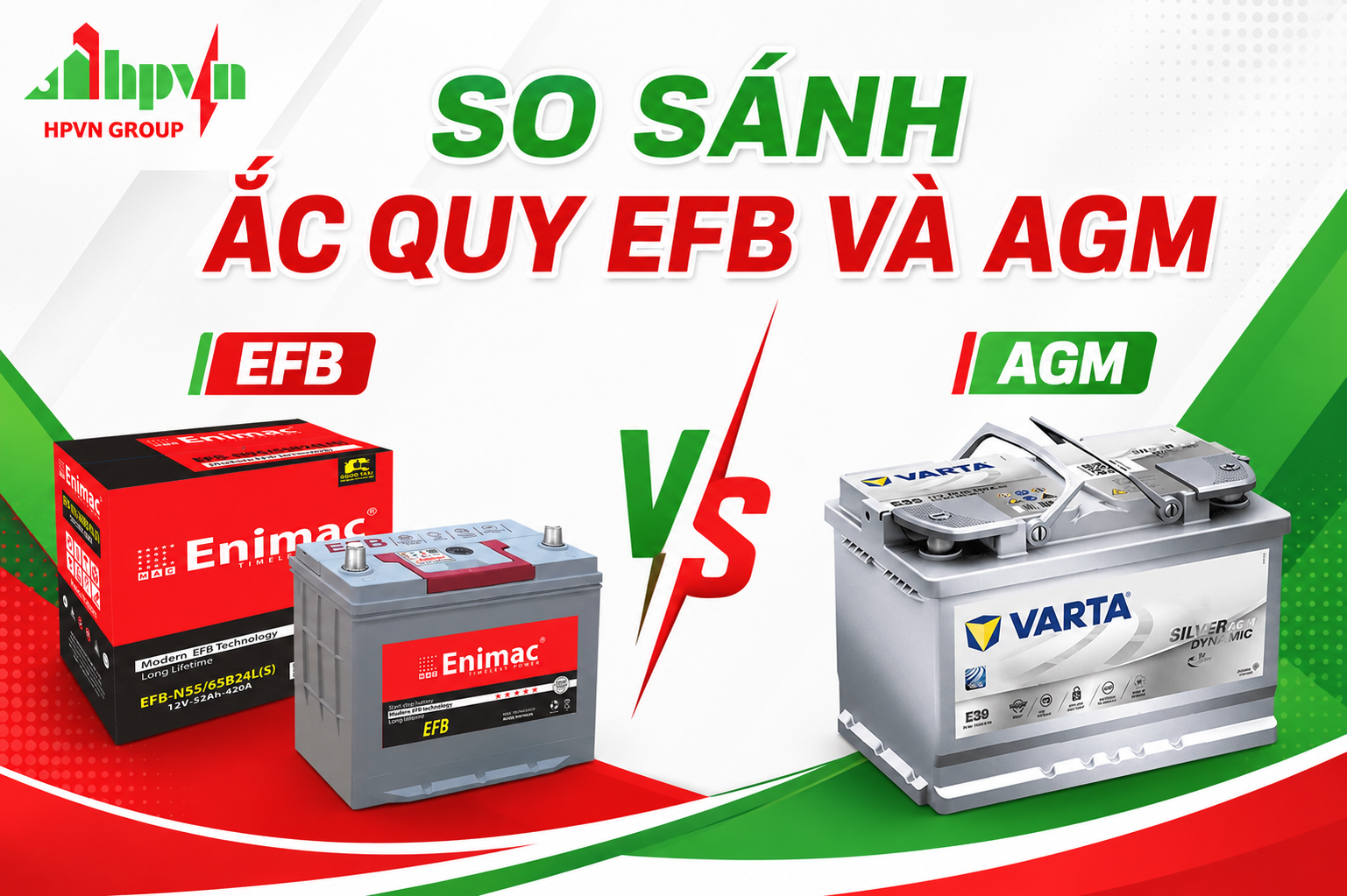 So Sánh Ắc Quy EFB Và AGM: Loại Nào Tốt Hơn?