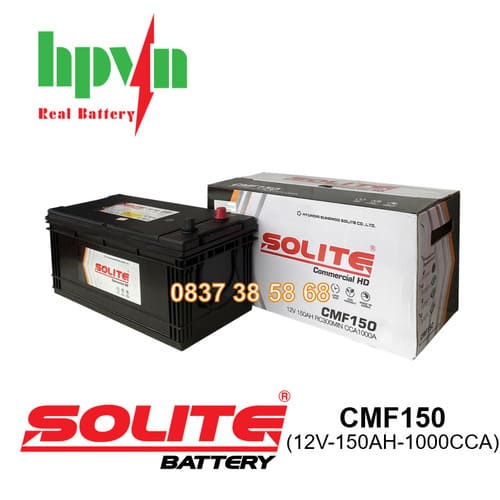 BÌNH ẮC QUY SOLITE CMF150 (12V-150AH)