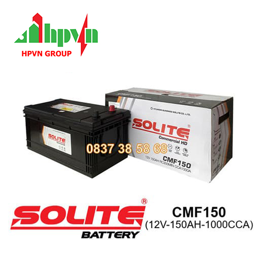 BÌNH ẮC QUY SOLITE CMF150 (12V-150AH)