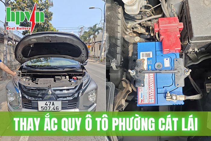 Thay Bình Ắc Quy Ô Tô Chính Hãng Tại Phường Cát Lái