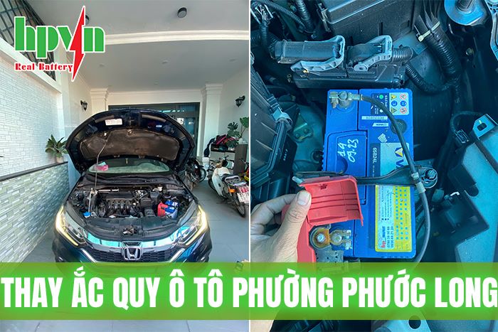 Thay Bình Ắc Quy Ô Tô Chính Hãng Tại Phường Phước Long