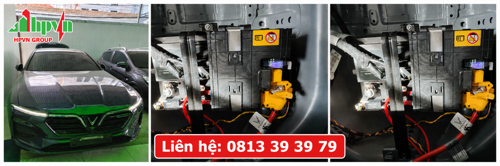 Thay ắc quy xe Vinfast Lux A20 