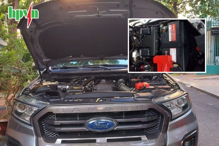 HPVN thay ắc quy cho xe Ford Ranger tận nơi và nhanh chóng 