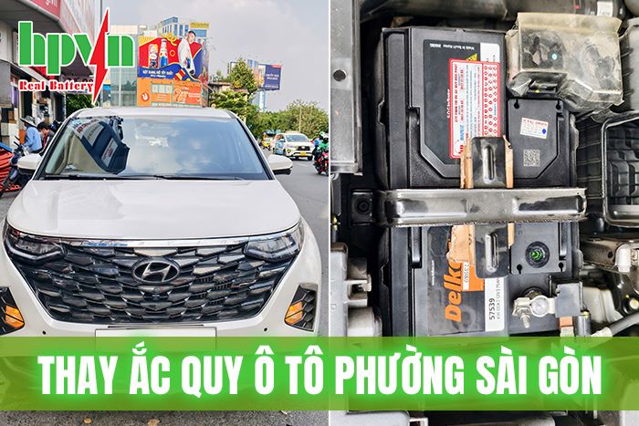 Thay Bình Ắc Quy Ô Tô Tại Phường Sài Gòn Chính Hãng Giá Tốt