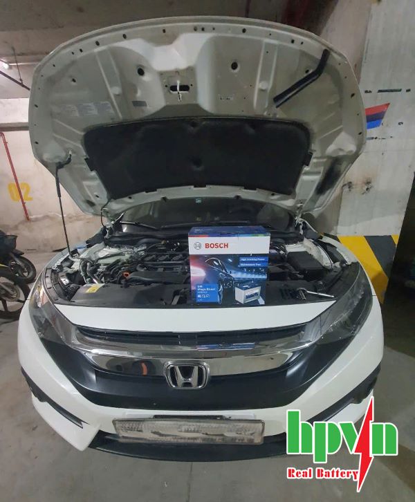 dịch vụ thay bình ắc quy ô tô tại nhà