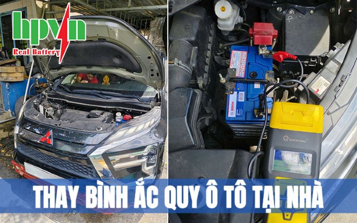Dịch Vụ Thay Bình Ắc Quy Ô Tô Tại Nhà Giá Tốt Tại TP.HCM