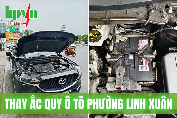 Dịch Vụ Thay Bình Ắc Quy Ô Tô Tại Phường Linh Xuân Chính Hãng