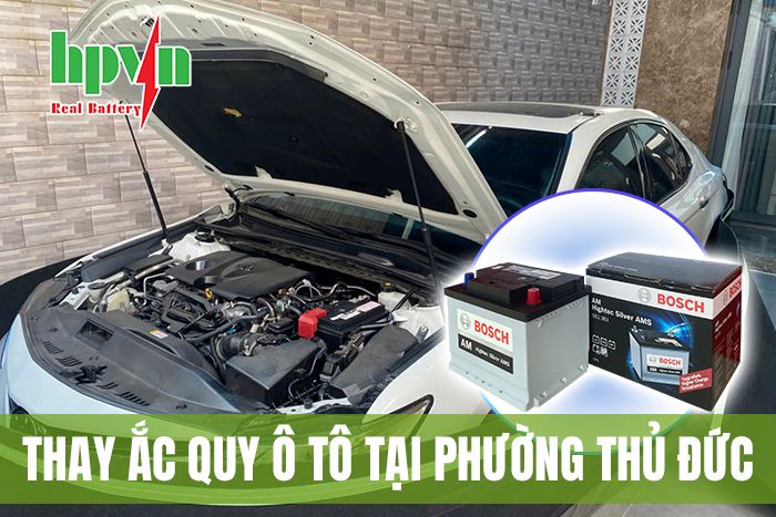 Dịch Vụ Thay Bình Ắc Quy Ô Tô Chính Hãng Tại Phường Thủ Đức