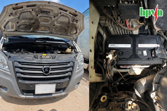 Dịch vụ thay bình ắc quy tận nơi của HPVN Group 