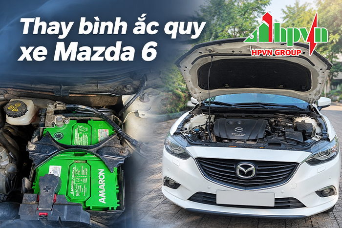 Khi nào nên thay bình ắc quy xe Mazda 6 