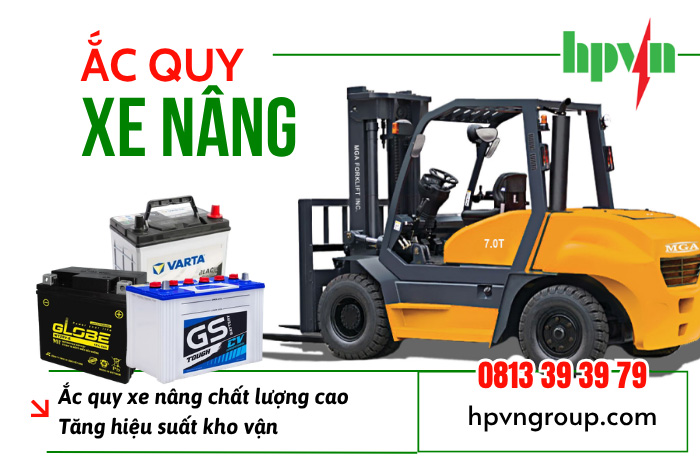 Giải Pháp Ắc Quy Xe Nâng: Thay Thế Tận Nơi Tại HPVN GROUP