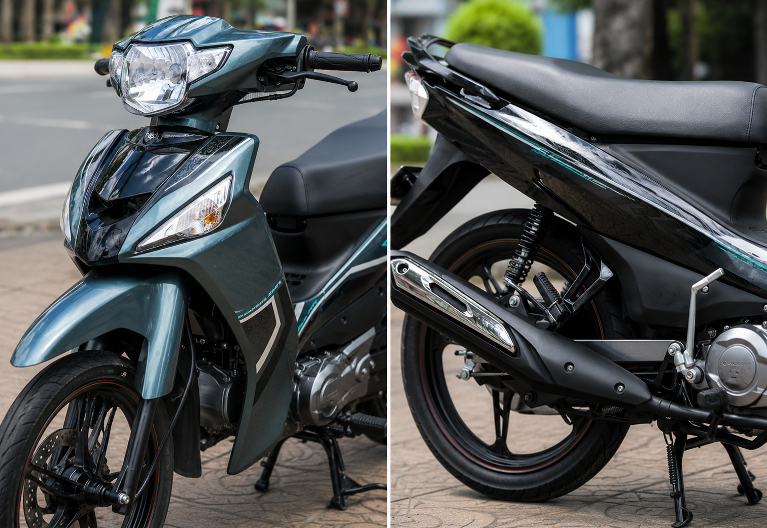 Thay bình ắc quy xe Yamaha Sirius