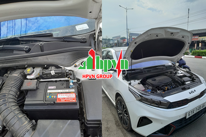 Thay bình ắc quy xe KIA K3 ở đâu