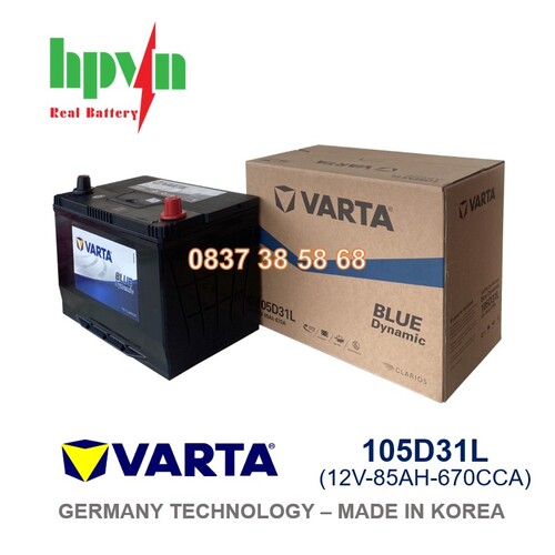 ẮC QUY VARTA 105D31L (12V-85AH)