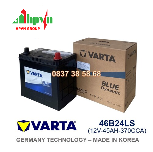 ẮC QUY VARTA 46B24LS (12V-45AH)