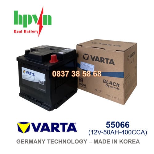 ẮC QUY VARTA 55066 (12V-50AH)