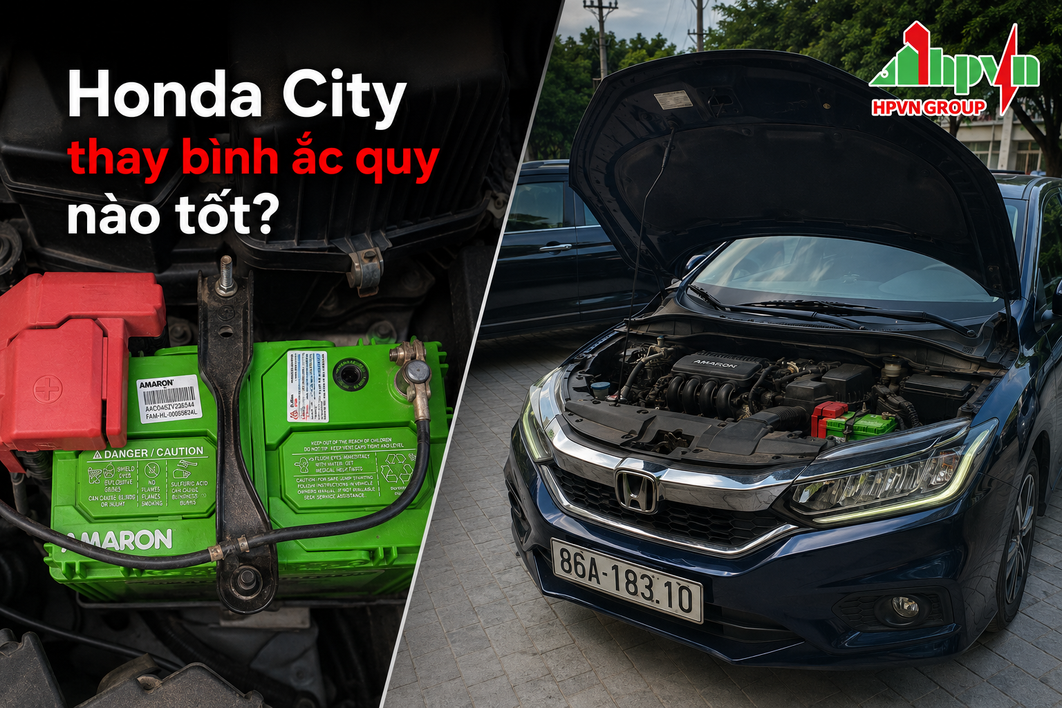 Honda City thay bình ắc quy nào tốt? 
